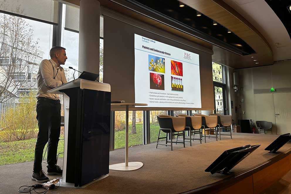 Aurélien Drouard from CNRS presented refinements of surgery studying cardiac regeneration in zebrafish.